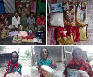 তিতাসে ঈদ উপহার ও খাদ্যসামগ্রী বিতরণ